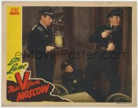 7p582 MISS V FROM MOSCOW LC 1942 Noel Madison with two other Nazis in World War II!