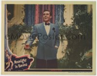7p594 MOONLIGHT IN HAVANA LC 1942 great close up of Allan Jones singing in tuxedo!