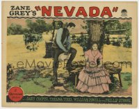 7p621 NEVADA LC 1927 Zane Grey, super young cowboy Gary Cooper romances sexy Thelma Todd!
