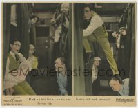 7p636 NOW OR NEVER LC 1921 Harold Lloyd keeps everyone awake while he sings lullaby to child!