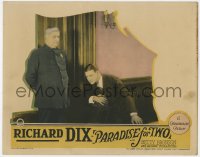 7p669 PARADISE FOR TWO LC 1927 bailiff outside courtroom stares at distraught Richard Dix!