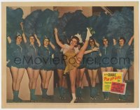 7p681 PIN UP GIRL LC 1944 great portrait of sexy Skating Vanities dancers on rollerskates!