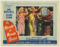 7p718 REVOLT OF MAMIE STOVER LC #3 1956 Jane Russell, Agnes Moorehead & other women!