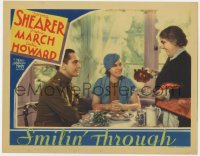 7p805 SMILIN' THROUGH LC 1932 Beryl Mercer serves breakfast to Norma Shearer & Fredric March!