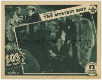 7p810 SOS COAST GUARD chapter 5 LC 1937 Ralph Byrd caught, Republic serial, The Mystery Ship!