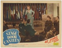 7p819 STAGE DOOR CANTEEN LC 1946 48 stars perform for the troops in World War II1