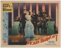 7p826 STOLEN HARMONY LC 1935 George Raft & pretty Grace Bradley dancing by Ben Bernie's orchestra!