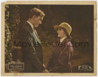 7p846 SWEET LAVENDER LC 1920 Mary Miles Minter in cool hat stares lovingly at Harold Goodwin!
