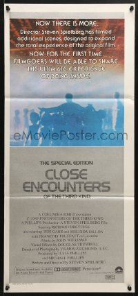 7r669 CLOSE ENCOUNTERS OF THE THIRD KIND S.E. Aust daybill 1980 Spielberg classic with new scenes!