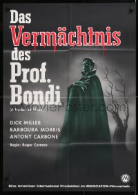 7r198 BUCKET OF BLOOD German 1962 Roger Corman, AIP, Dick Miller, bizarre vampire art!