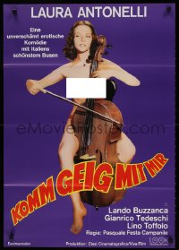 7r269 X-RATED GIRL German 1975 Pasquale Festa Campanile's Il Merlo Maschio, Italian comedy!
