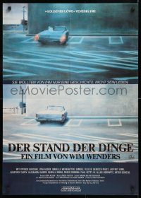 7r276 STATE OF THINGS German 1982 Der Stand der Dinge, Wim Wenders, cool different design!