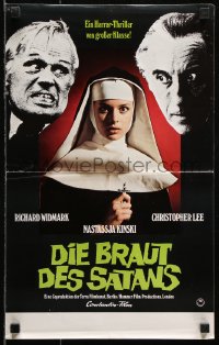 7r174 TO THE DEVIL A DAUGHTER German 12x19 1976 Richard Widmark, Christopher Lee, Nastassja Kinski!