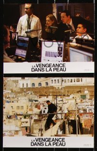 7r416 BOURNE ULTIMATUM 8 French LCs 2007 cool images of Matt Damon as Jason Bourne!