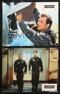 7r415 BROKEN ARROW 8 French LCs 1996 John Travolta, Christian Slater, directed by John Woo!