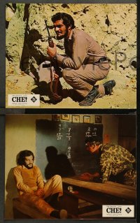 7r299 CHE 18 French LCs 1969 Omar Sharif as Guevara, Jack Palance as Fidel Castro!