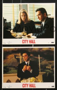 7r411 CITY HALL 8 French LCs 1996 cool images of Al Pacino, John Cusack & sexy Bridget Fonda!