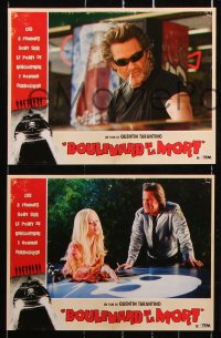 7r406 DEATH PROOF 8 French LCs 2007 Tarantino Grindhouse, Kurt Russell, Zoe Bell, Rosario Dawson!