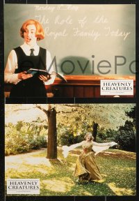 7r464 HEAVENLY CREATURES 6 French LCs 1996 Melanie Lynskey, Kate Winslet, directed by Peter Jackson!