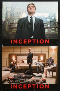 7r395 INCEPTION 8 French LCs 2010 Christopher Nolan, Leonardo DiCaprio, Gordon-Levitt, different!