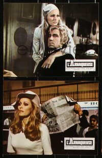 7r340 PERFECT FRIDAY 10 French LCs 1971 super sexy Ursula Andress, Stanley Baker, bank robbery!