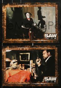 7r376 SAW 8 French LCs 2005 Cary Elwes, Danny Glover, Monica Potter, gory serial killer horror!