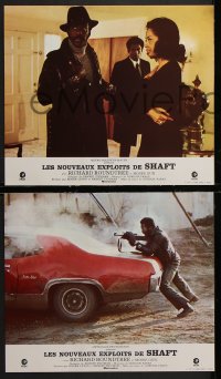 7r350 SHAFT'S BIG SCORE 9 style A French LCs 1973 images of mean Richard Roundtree blasting bad guys