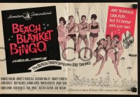 7s080 BEACH BLANKET BINGO pressbook 1965 Frankie Avalon & Annette Funicello go sky diving!