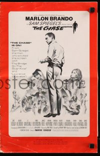 7s137 CHASE pressbook 1966 Marlon Brando, Jane Fonda, Robert Redford, directed by Arthur Penn