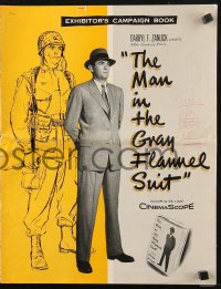 7s344 MAN IN THE GRAY FLANNEL SUIT pressbook 1956 Gregory Peck, Jennifer Jones, Fredric March