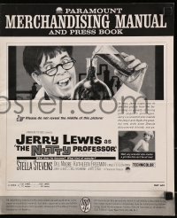7s393 NUTTY PROFESSOR pressbook 1963 wacky scientist Jerry Lewis, sexy Stella Stevens!