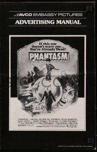 7s414 PHANTASM pressbook 1979 if this one doesn't scare you, you're already dead!
