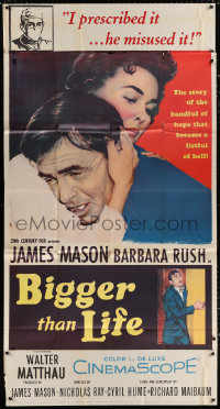 7t185 BIGGER THAN LIFE 3sh 1956 James Mason is prescribed Cortisone & becomes addicted!