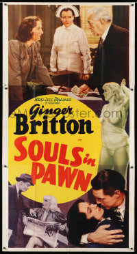 7t334 SOULS IN PAWN 3sh 1940 unwed mothers, searing indictment of today's moral standards, rare!