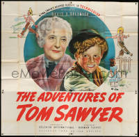 7t050 ADVENTURES OF TOM SAWYER 6sh 1938 art of Tommy Kelly as Mark Twain's classic character, rare!