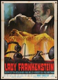 7t710 LADY FRANKENSTEIN Italian 1p 1971 La figlia di Frankenstein, best sexy horror art!