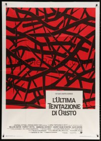 7t701 LAST TEMPTATION OF CHRIST Italian 1p 1988 directed by Martin Scorsese, cool Caroff thorn art!