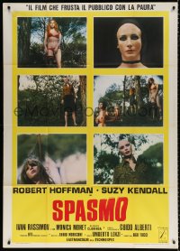 7t608 SPASMO Italian 1p 1974 Umberto Lenzi's Spasmo, wild photo images of hanged female mannequins!