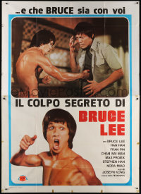 7t527 BRUCE'S DEADLY FINGERS Italian 2p 1978 Velasco's Lung men bei chi, Bruceploitation, Bruce Lee!