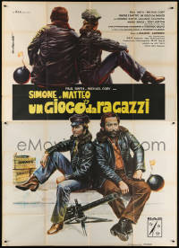 7t518 CONVOY BUDDIES Italian 2p 1975 Tarantelli art of truck drivers Paul Smith & Antonio Cantafora