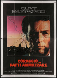 7t406 SUDDEN IMPACT Italian 2p 1984 Clint Eastwood is at it again as Dirty Harry, great image!
