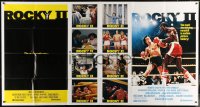 7t032 ROCKY II English language 1-stop poster 1979 Sylvester Stallone & Carl Weathers boxing sequel!