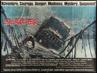 7t039 SORCERER subway poster 1977 William Friedkin, Roy Schieder, Georges Arnaud's Wages of Fear!