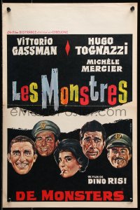 7w397 OPIATE '67 Belgian 1963 Dino Risi's I Mostri, Ugo Tognazzi, Vittorio Gassman!