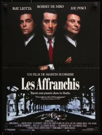 7w490 GOODFELLAS French 16x21 1990 Robert De Niro, Joe Pesci, Ray Liotta, Martin Scorsese!