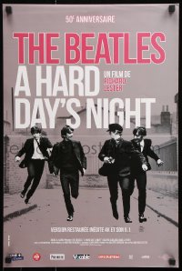 7w492 HARD DAY'S NIGHT French 16x24 R2014 The Beatles in their first film, rock & roll classic!