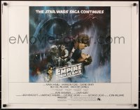 7w096 EMPIRE STRIKES BACK int'l 1/2sh 1980 classic Gone With The Wind style art by Kastel!