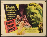 7w097 ENEMY FROM SPACE 1/2sh 1957 Donlevy, Quatermass II, sequel to Quartermass Xperiment!