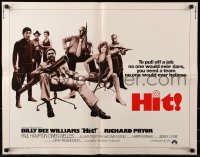 7w139 HIT int'l 1/2sh 1973 Billy Dee Williams w/giant bazooka, Richard Pryor, Paul Hampton!