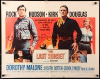 7w184 LAST SUNSET 1/2sh 1961 Rock Hudson, Kirk Douglas, Dorothy Malone, directed by Robert Aldrich!